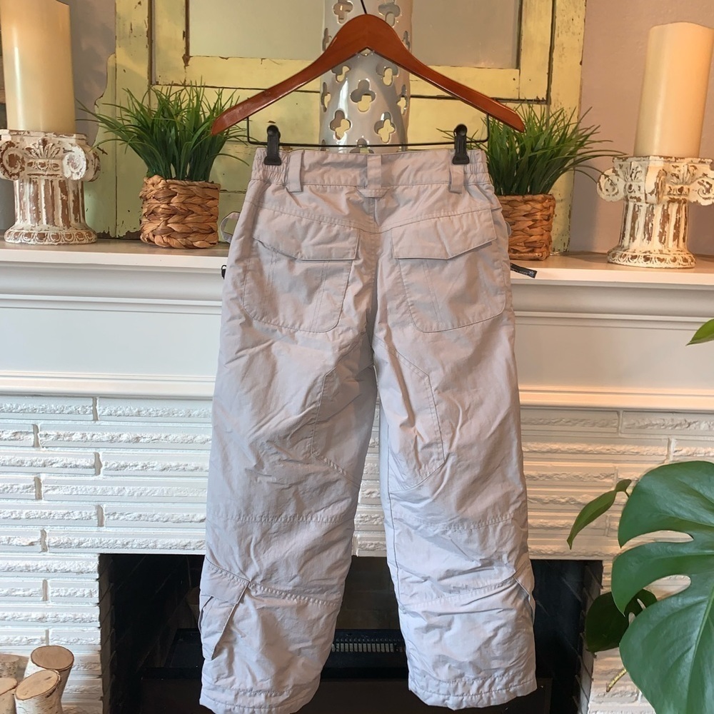 Betty Rides Snow Ski Pants Gray with Pockets Warm Gorpcore Winter Size M - Picture 6 of 6